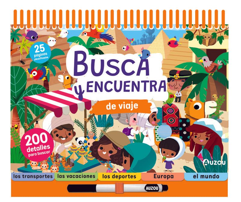 Busca y Encuentra: De Viaje - Auzou