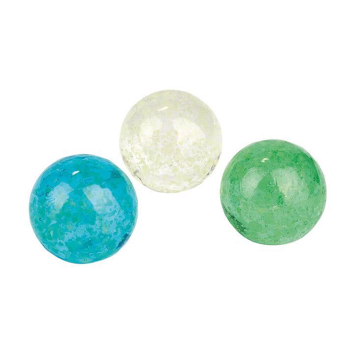 Pack De 10 Canicas De Cristal Que Brillan En La Oscuridad – Coloridas Y Moteadas, Ideales Para Juegos De Pista, Manualidades Y Decoración Nocturna