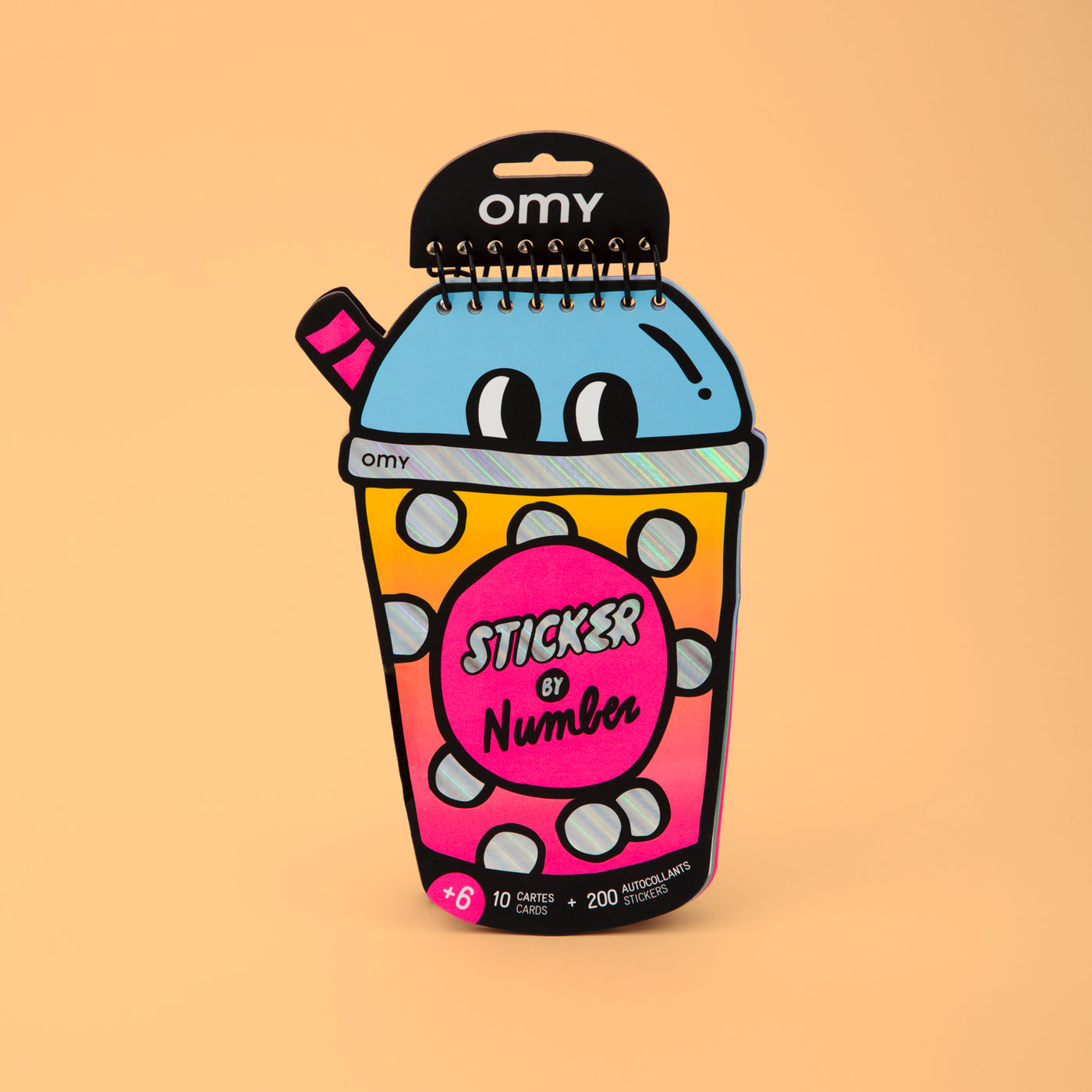 Libro de pegatinas: Bubble Tea - OMY