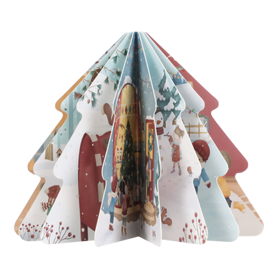 Caja Regalo con cuento Árbol Navideño - Little Dutch