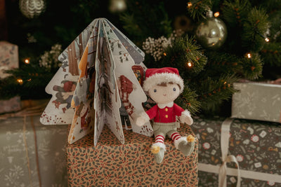 Caja Regalo con cuento Árbol Navideño - Little Dutch