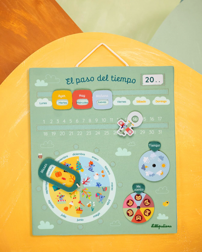 Calendario: El paso del tiempo - Lilliputiens