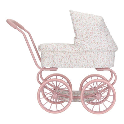 Carrito Muñecas de Metal con Flores -  Little Dutch