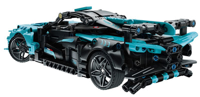 Coche Azul de 439 Piezas con Radiocontrol  - IMMaster