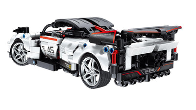 Coche Blanco de 476 Piezas con Radiocontrol  - IMMaster