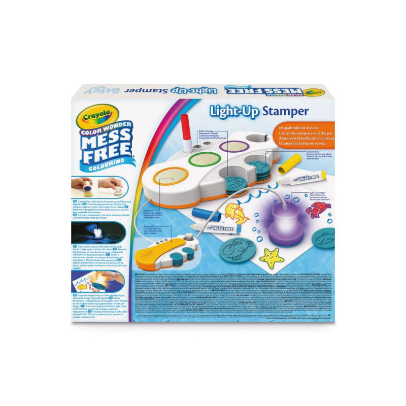 Colorea sin manchas: Estampadores Mágico Luminoso - Crayola
