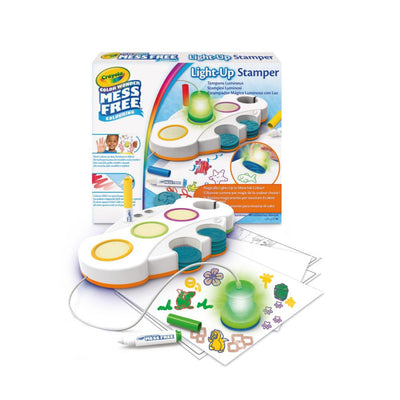 Colorea sin manchas: Estampadores Mágico Luminoso - Crayola