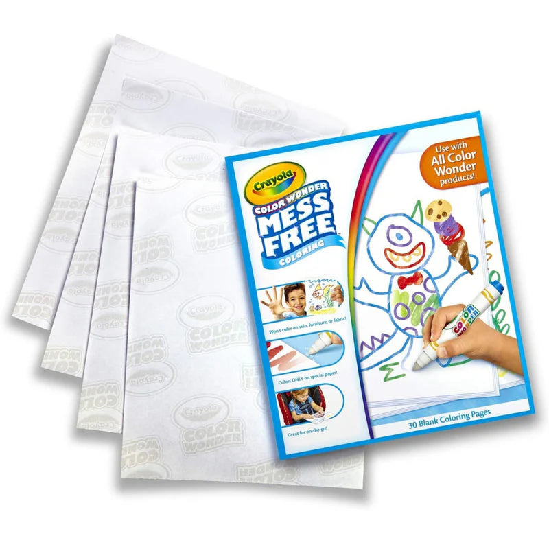 Colorea sin manchas: Recarga (30 páginas) - Crayola