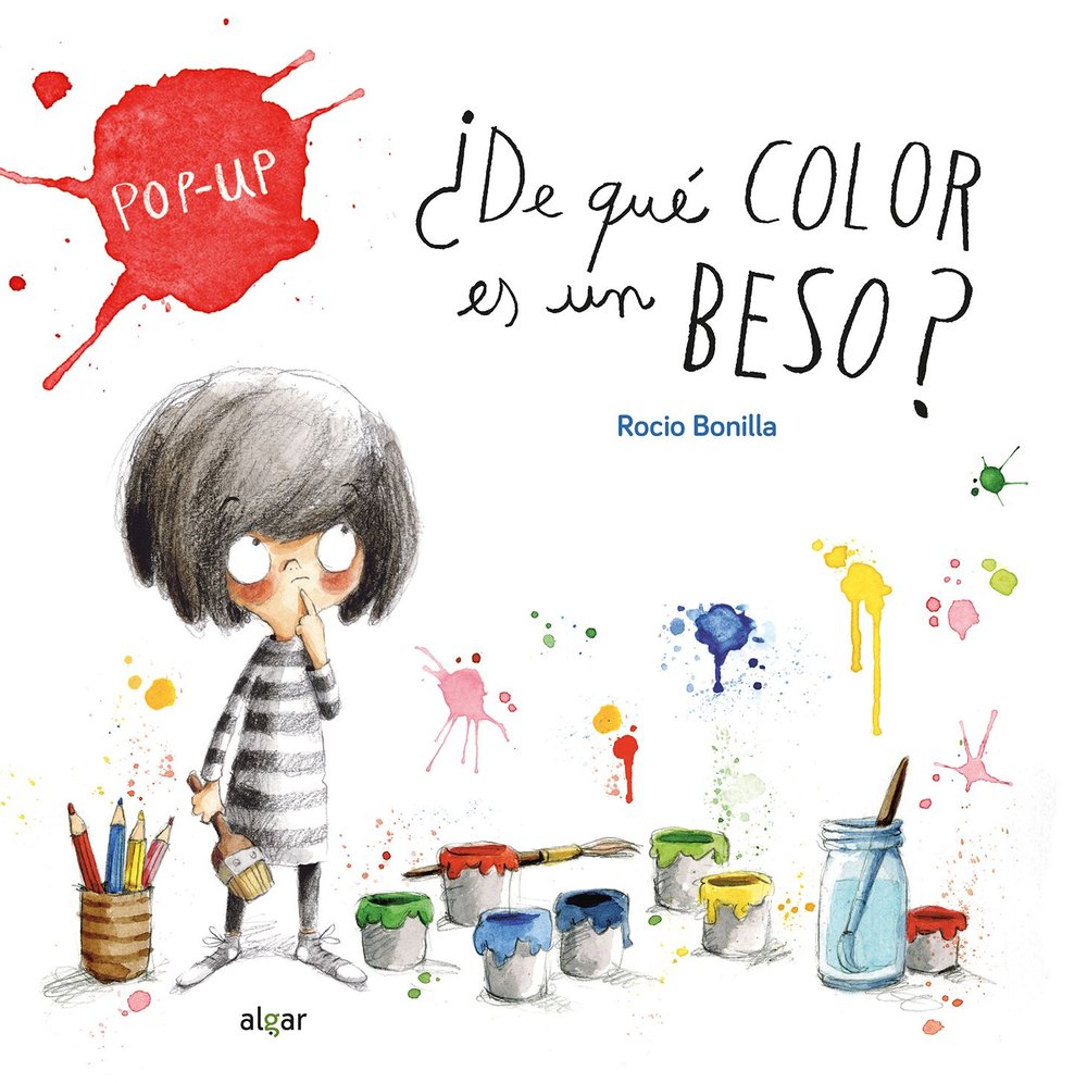 ¿De qué color es un beso? Pop-Up - Algar