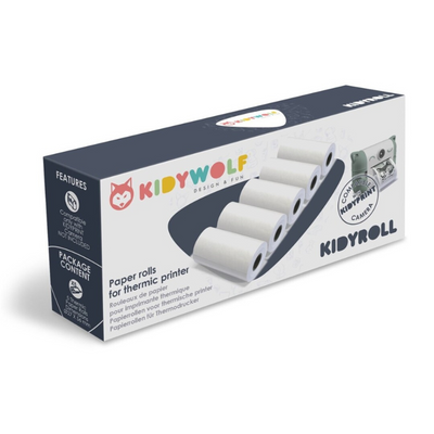 Papel térmico para KidyPrint - Kidywolf
