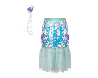 Disfraz de Sirena con Lentejuelas - Great Pretenders - Varios colores