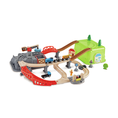 Juego de Bloques de Construcción de Ferrocarril - Hape