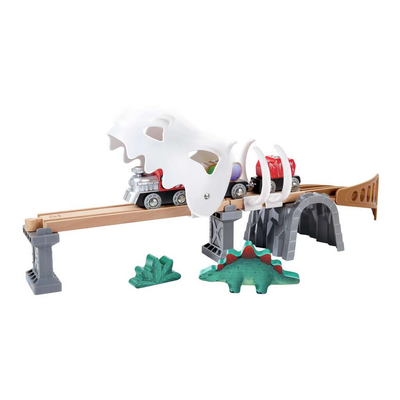 Conjunto de aventura ferroviaria Dino - Hape