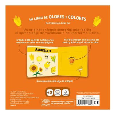 Mi libro de olores y colores: La granja