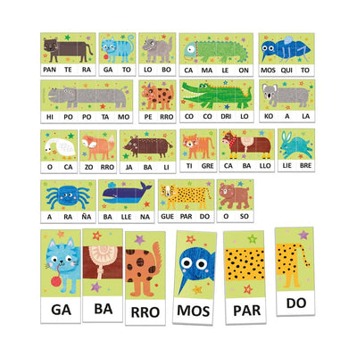 Fantasilabas - Primer juego de letras