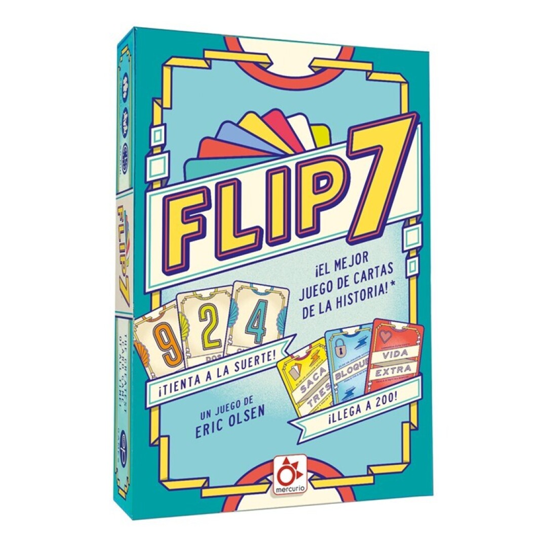 Flip 7 - Juego de Cartas - Mercurio
