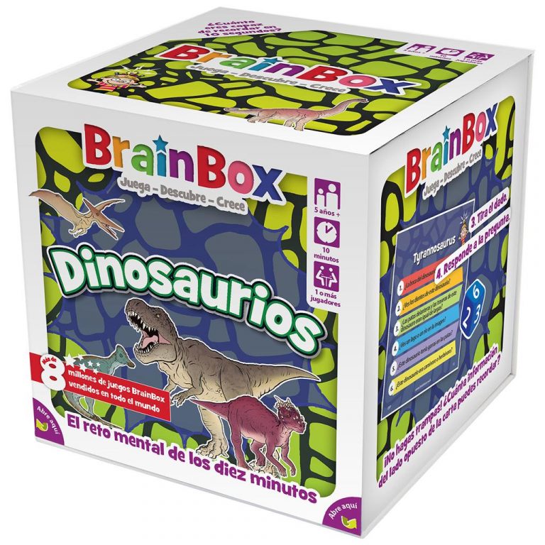 BrainBox Dinosaurios - Juego de memoria