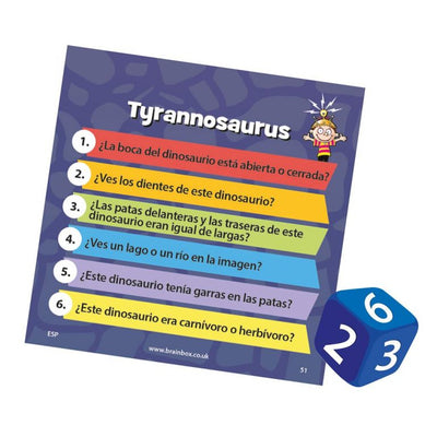 BrainBox Dinosaurios - Juego de memoria