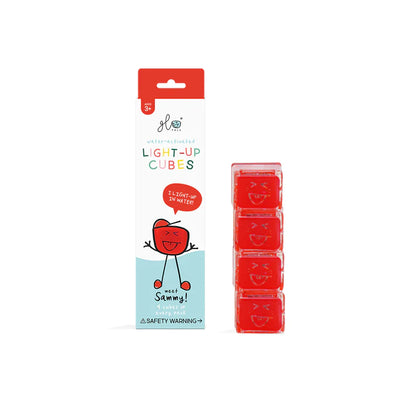 Cubos GloPals, juguetes sensorial activado por agua: SAMMY