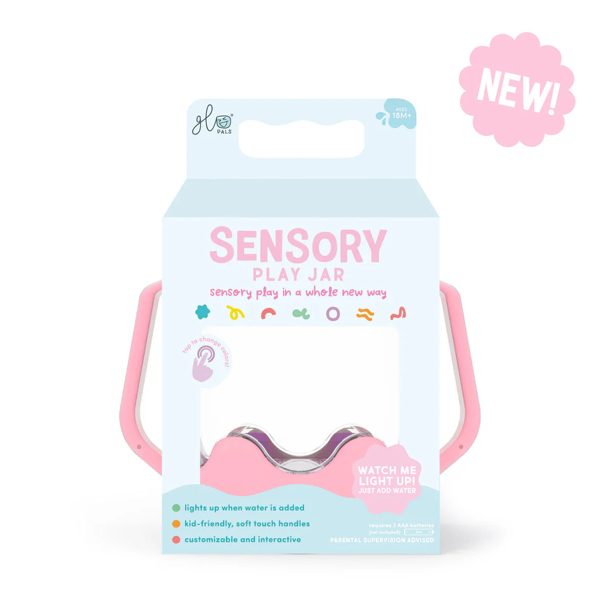 Glo Pals - Jarra Rosa Sensorial