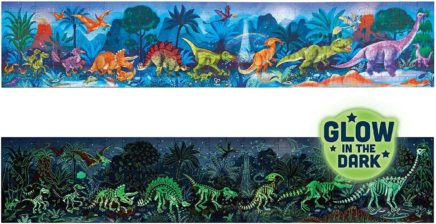 Hape - Puzzle Dinosaurios 150 cm