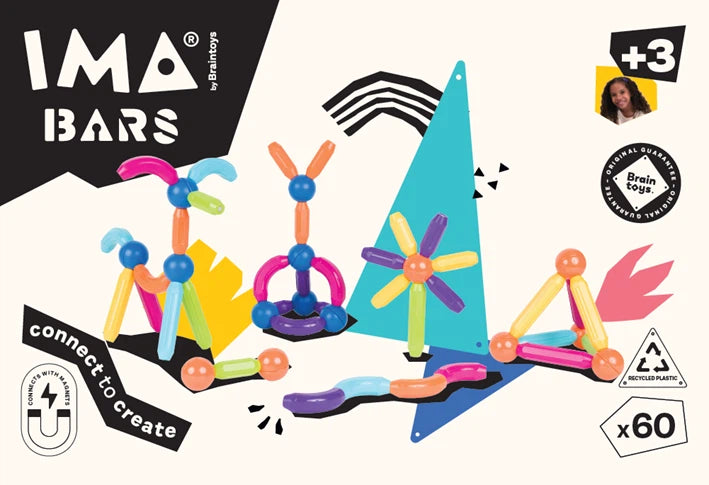 IMABARS 60 piezas - Braintoys Ilustracion  de caja