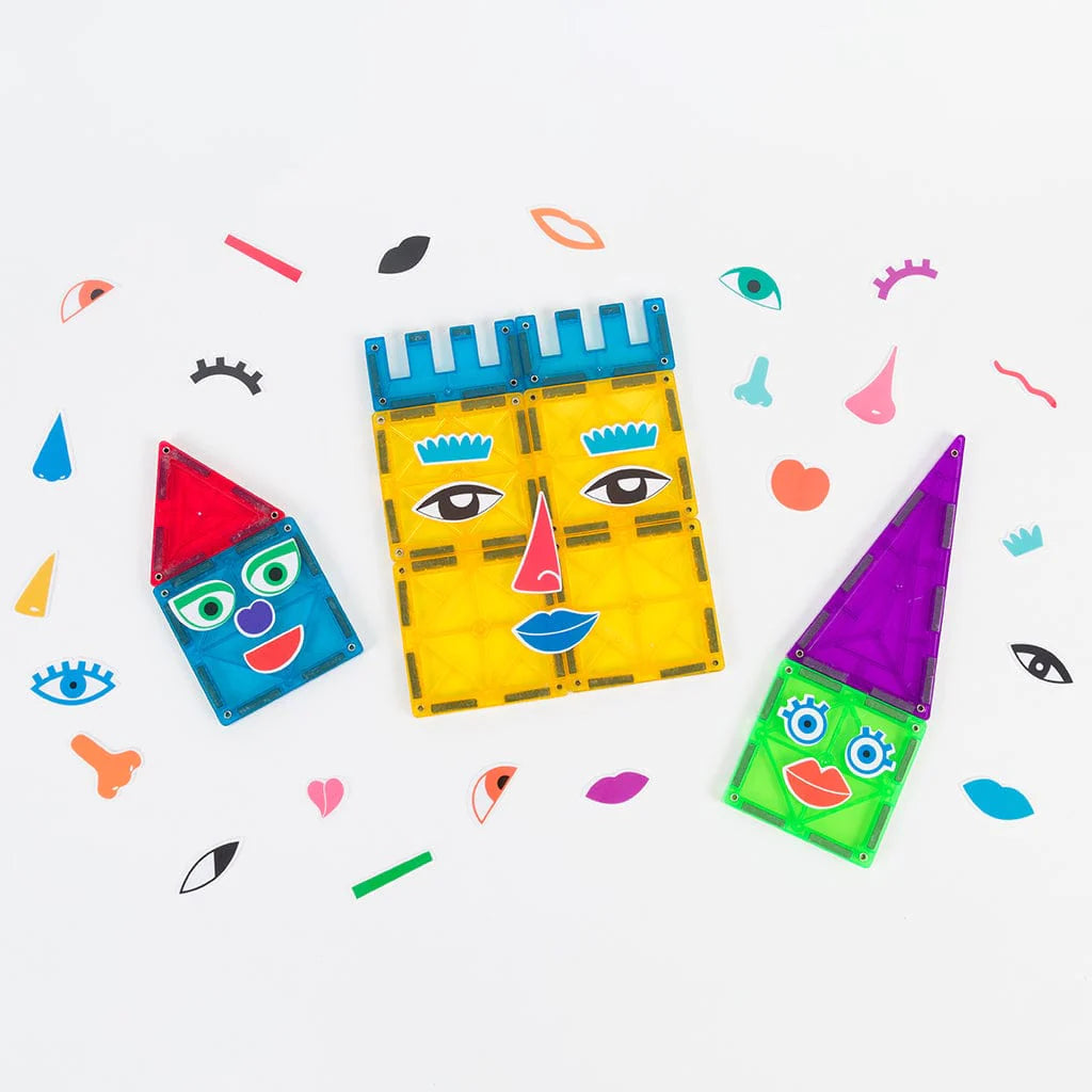 IMANIX STICKERS Reutilizable - Braintoys sobre piezas  de imanix