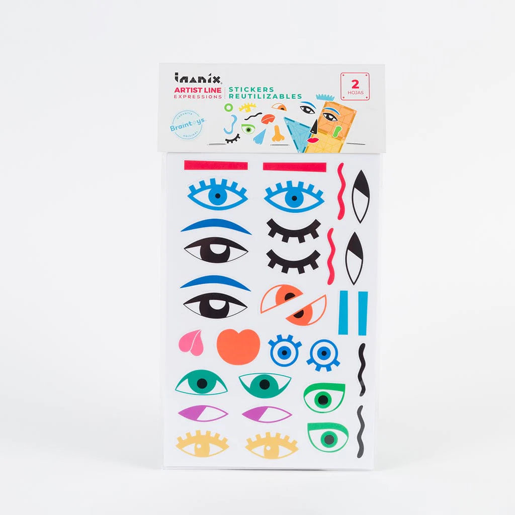 IMANIX STICKERS Reutilizable - Braintoys