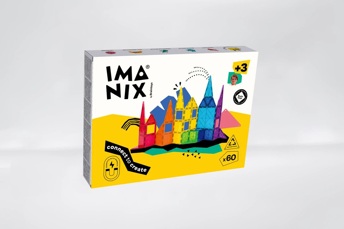 Imanix 60 piezas - Braintoys