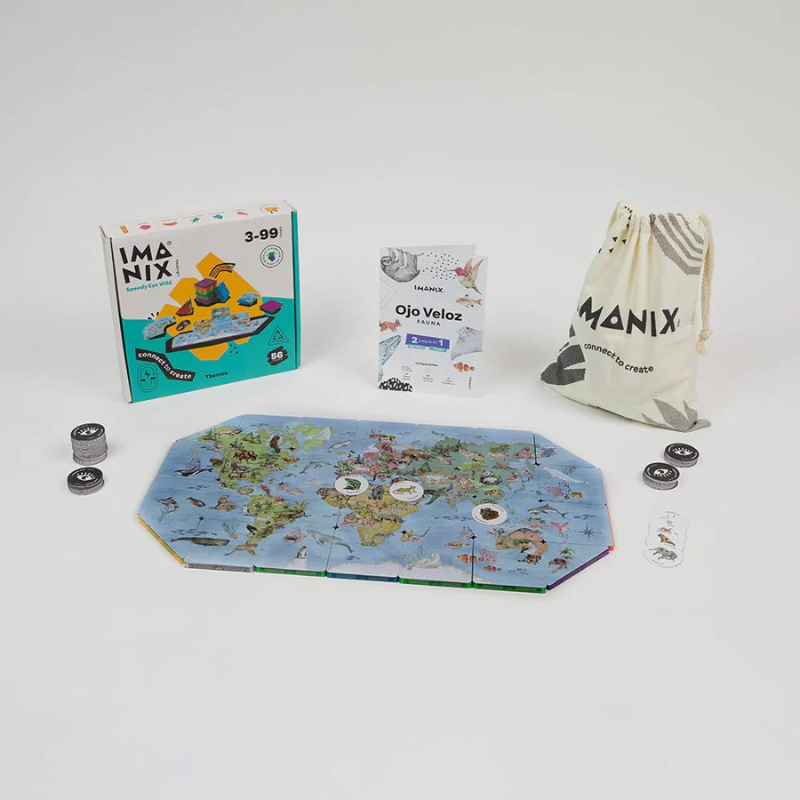 Imanix Speedy Eye 56 piezas - Braintoys