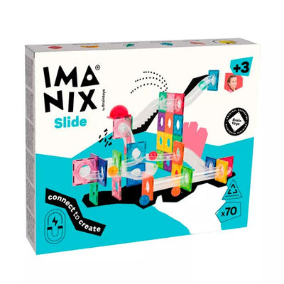 Caja de  Imanix TOBOGÁN IMANIX 70 piezas - Braintoys