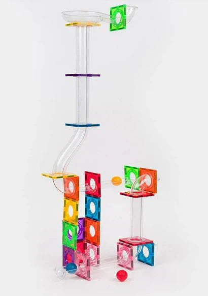 Imanix Tobogán 50 piezas - Braintoys en uso