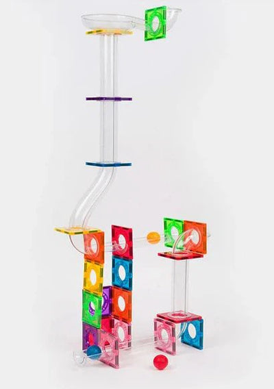 Imanix Tobogán 50 piezas - Braintoys en uso