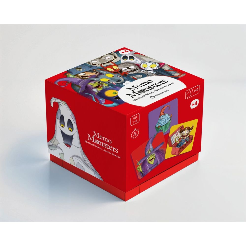 Juego de Memoria - Memo Monster - Flamboyant