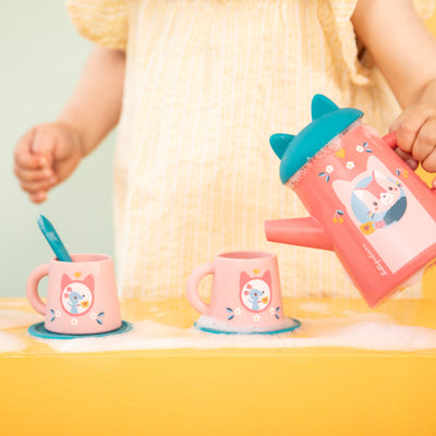 Juego de Té Gata Jeanne - Lilliputiens