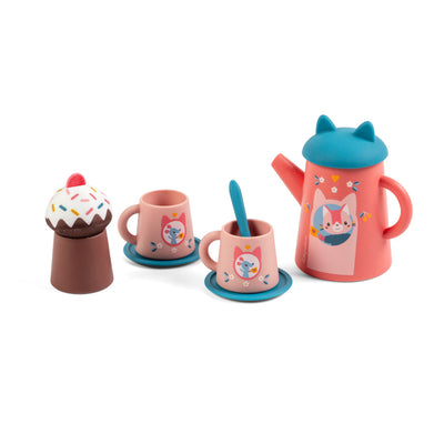 Juego de Té Gata Jeanne - Lilliputiens