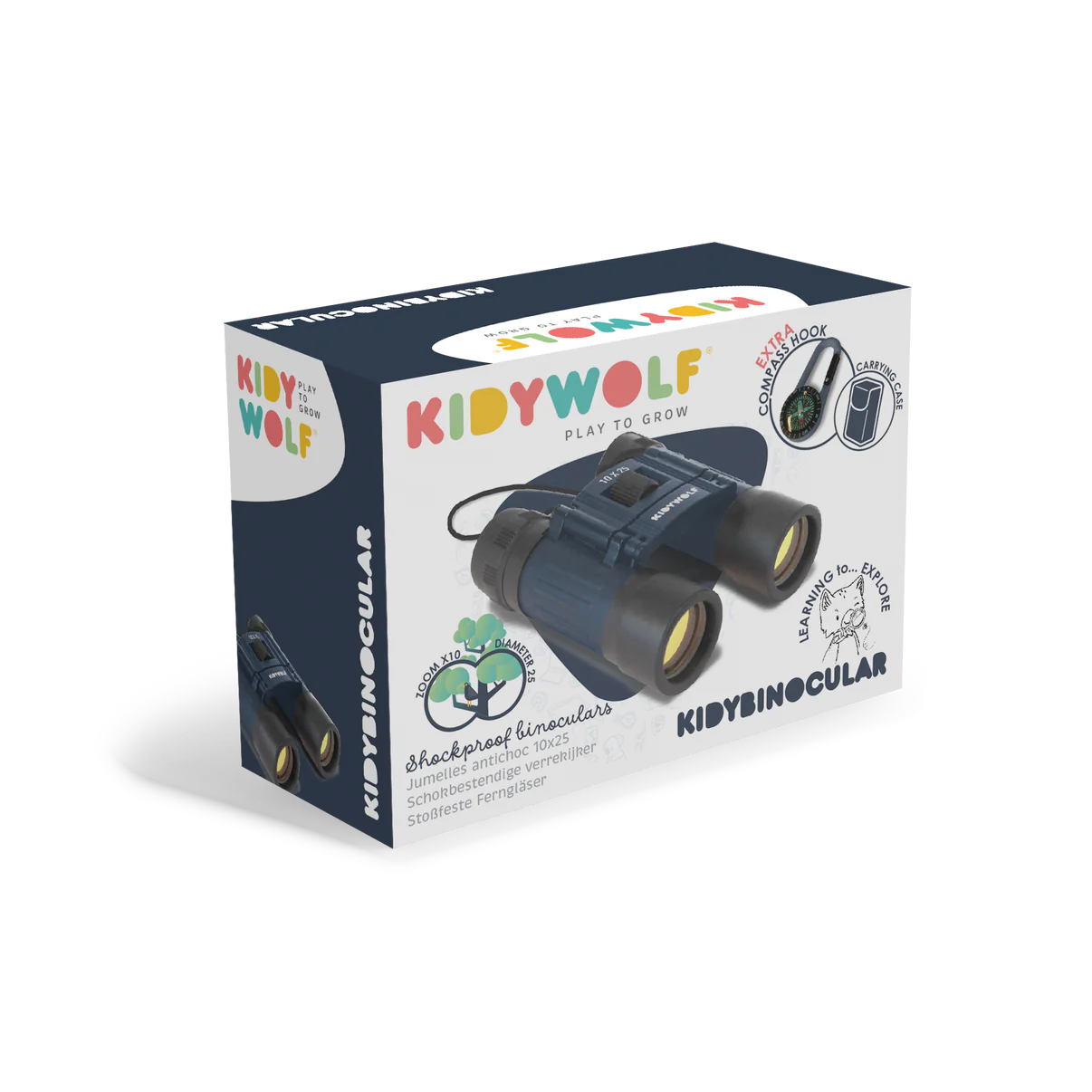 Prismáticos Kidybinoculares - Kidywolf