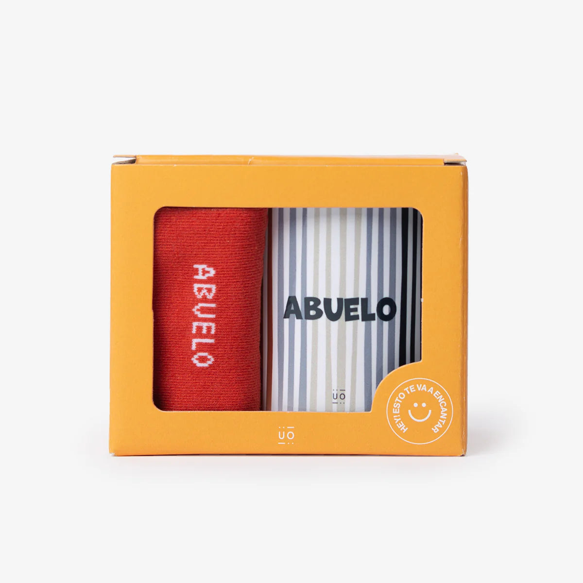 Kit Taza + Calcetines "Abuelo, te quiero infinito" - UO