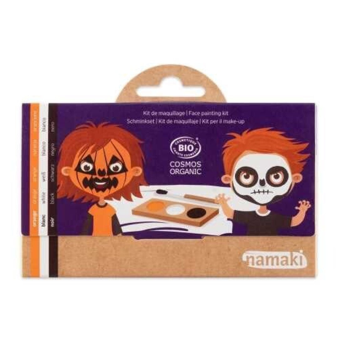 Kit Maquillaje Calabaza & Esqueleto - Namaki