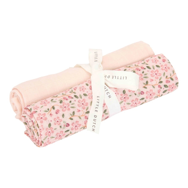 Pack de 2 Muselinas Fairy Floral & Blossom - Little Dutch