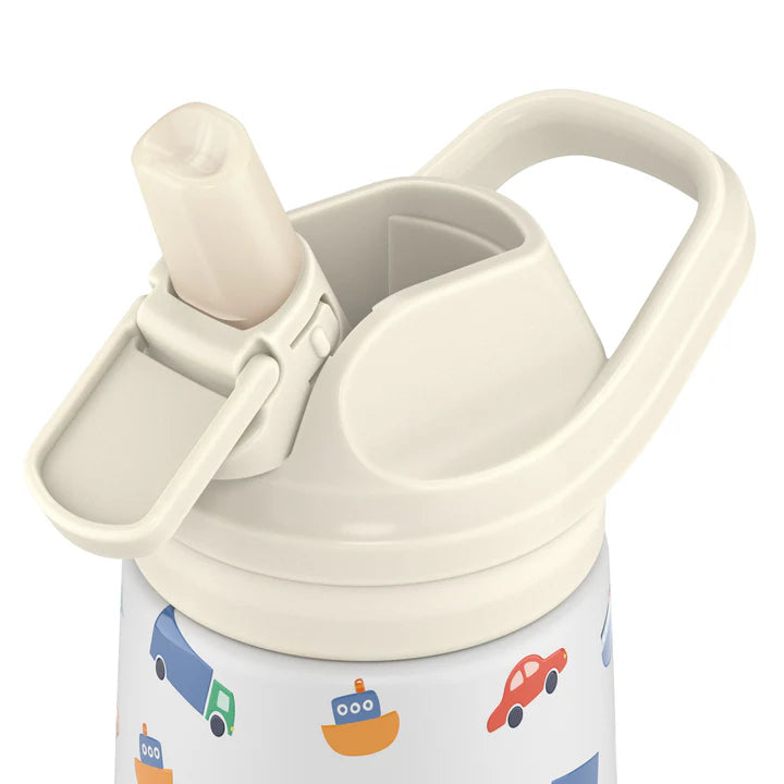 Botella Kiddie: Little Wheels 350ml - Cool Bottles