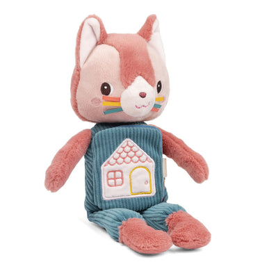Libro de Tela y Peluche Jeanne la gata - Lilliputiens