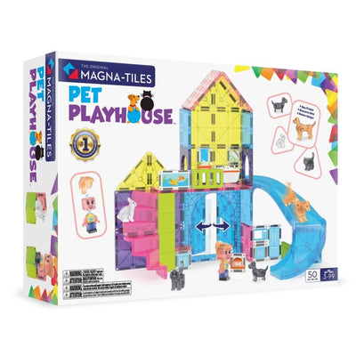 MAGNA-TILES Pet Playhouse - Set 50 Piezas