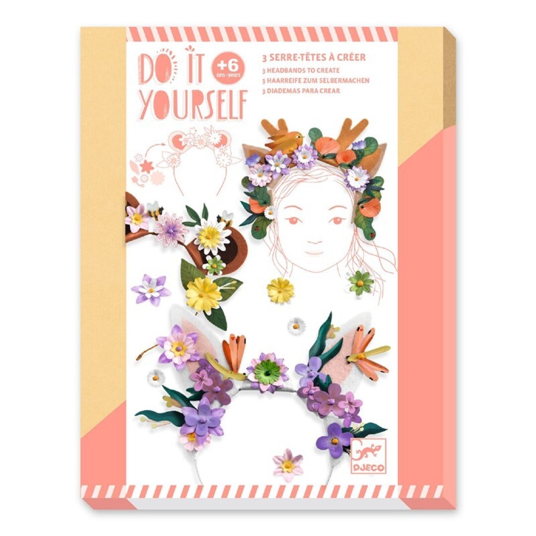 Manualidad DIY Flower friends - Djeco