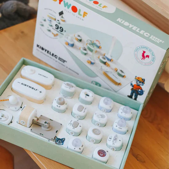 Mi Primer Kit Eléctrico - Avanzado 18 piezas - Kidywolf