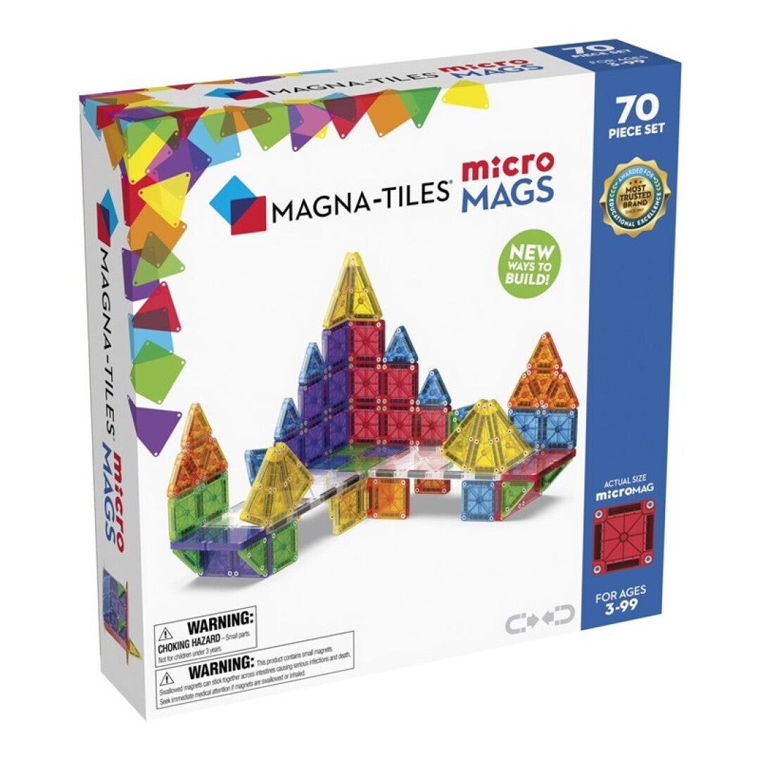 MicroMags 70 piezas - Magna-Tiles