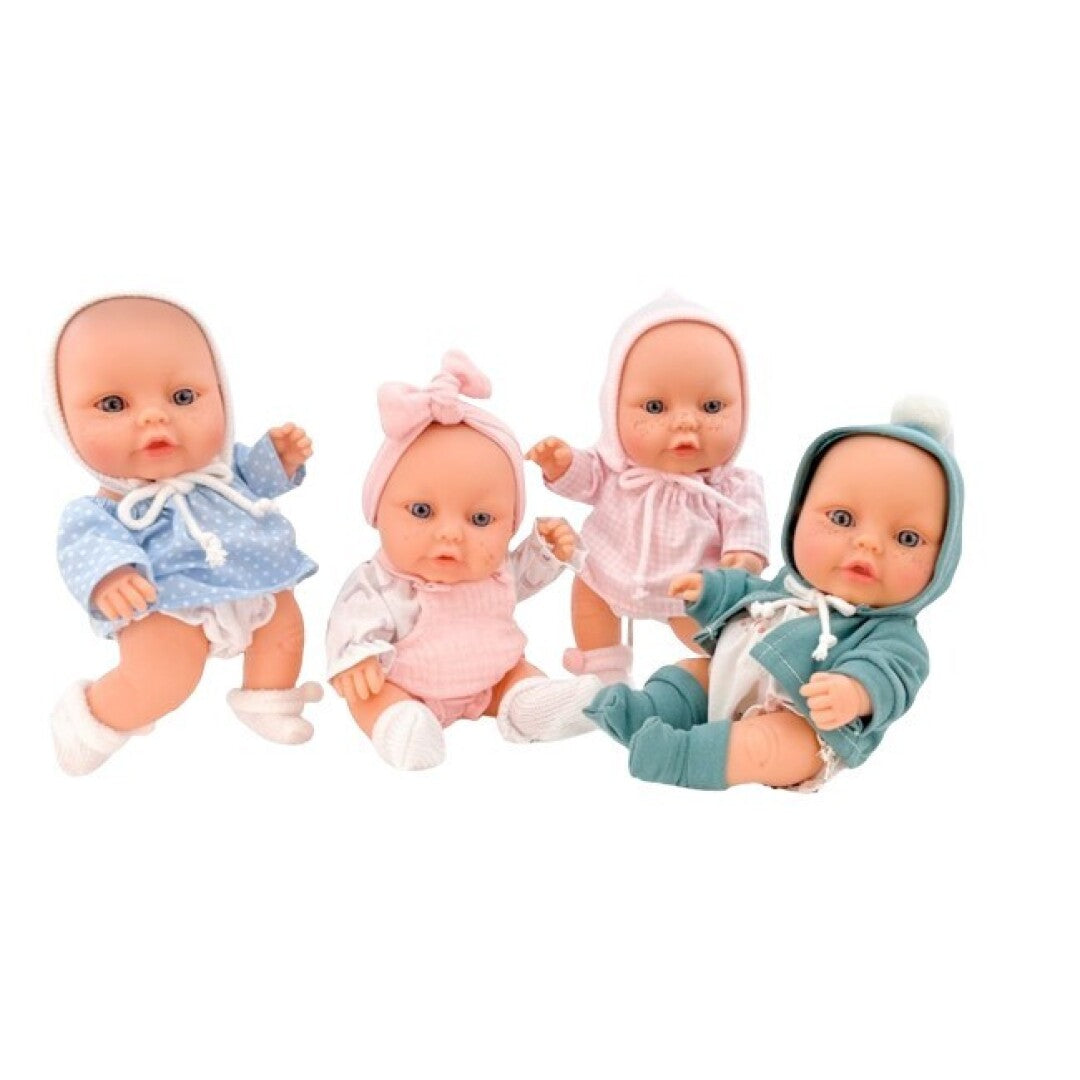 Muñeca Peque Bebé sin pelo - Edu Doll