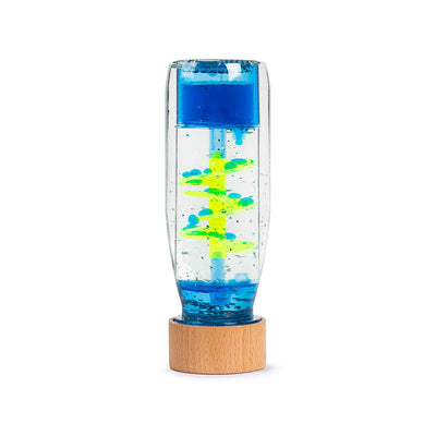 Botella Sensorial Movimiento: Espiral Azul