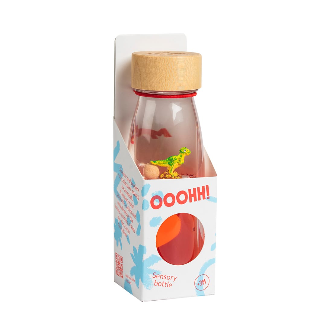 Botella Sensorial Movimiento: Dino T-Rex