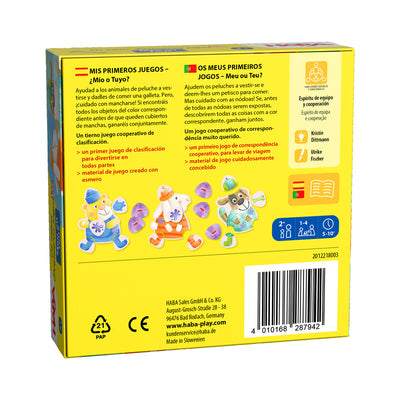 Mis primeros juegos (To go): ¿Mío o tuyo? - Haba